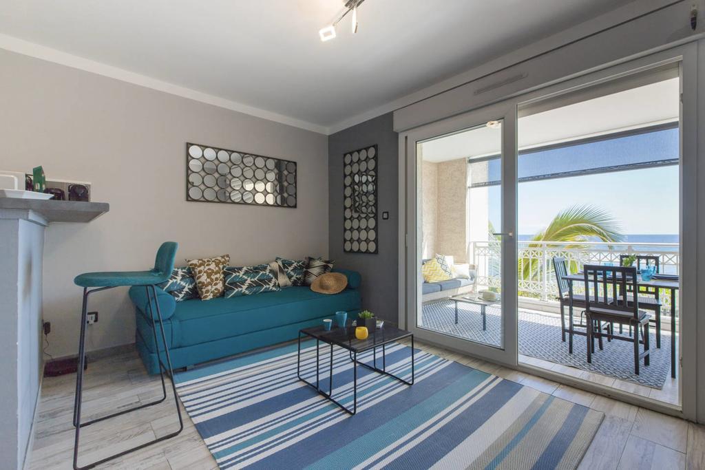 Le Petrel Blanc - Appartement Sur La Plage De La Souris Blanche Trois Bassins Exterior photo